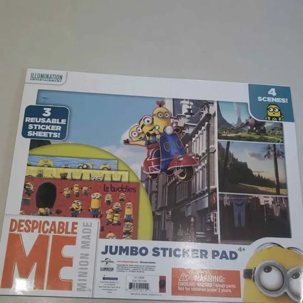 Despicable Me Jumbo Sticker Pad